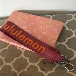 Lemon Burgundy and Orange Keychain Strap